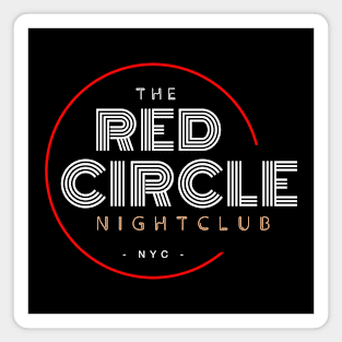 The Red Circle Nightclub Magnet